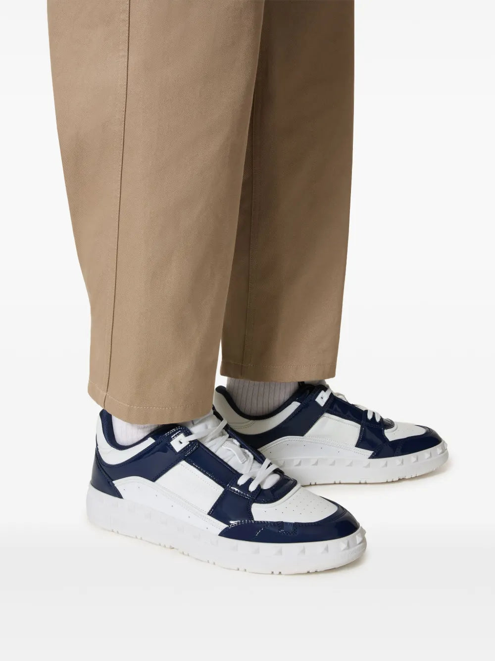 Valentino Garavani Freedots Leather Sneakers