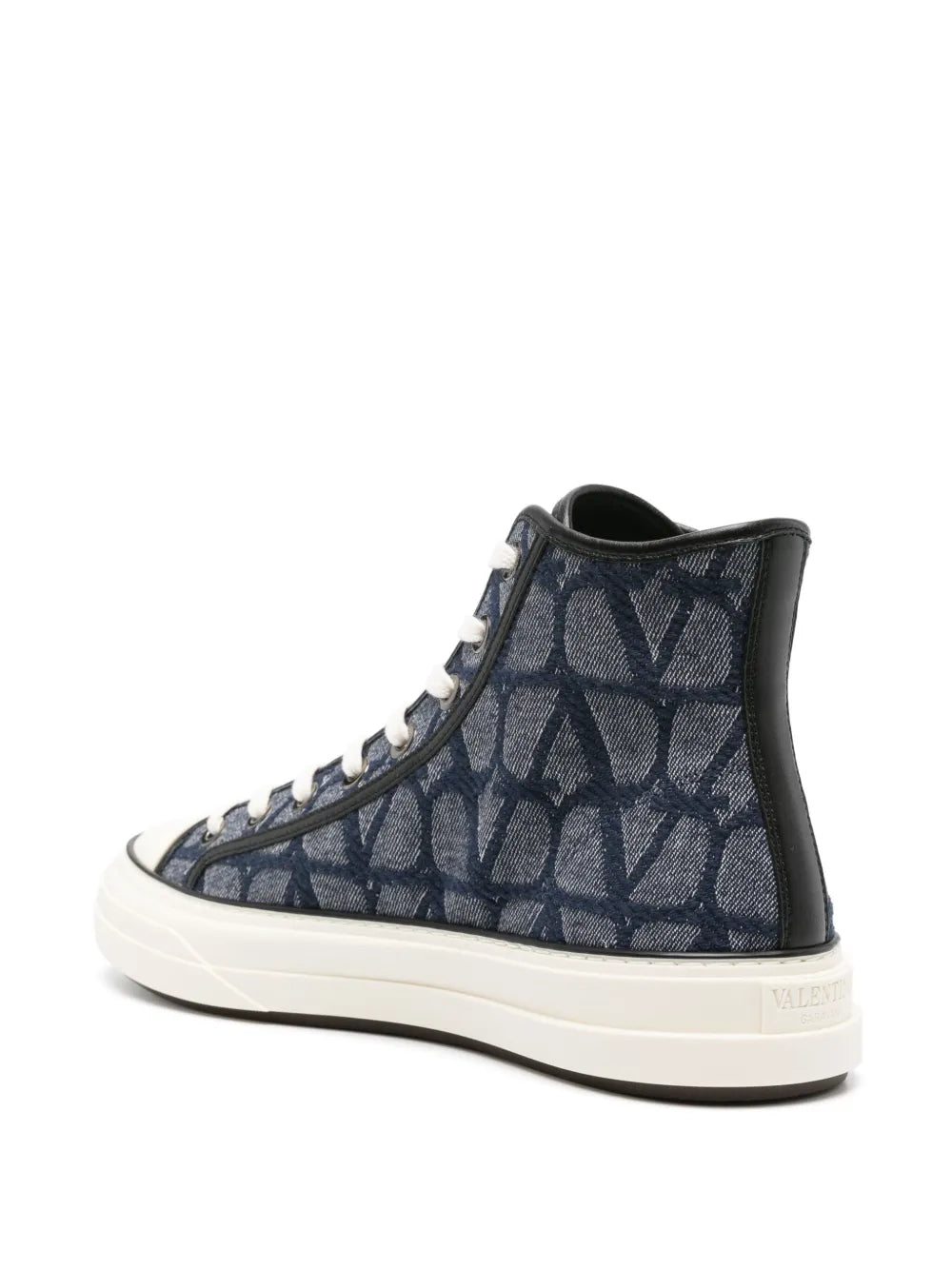 Valentino Garavani Vlogo Signature High-Top Sneakers