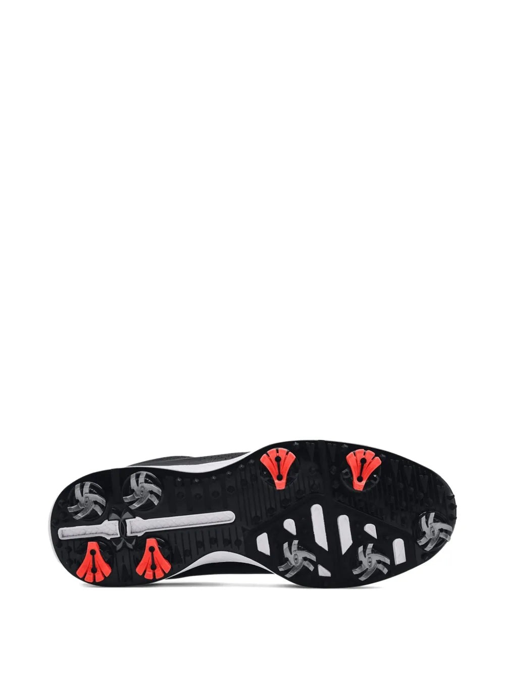 Under Armour Charged Draw Rst Black/White Golf Cleats
