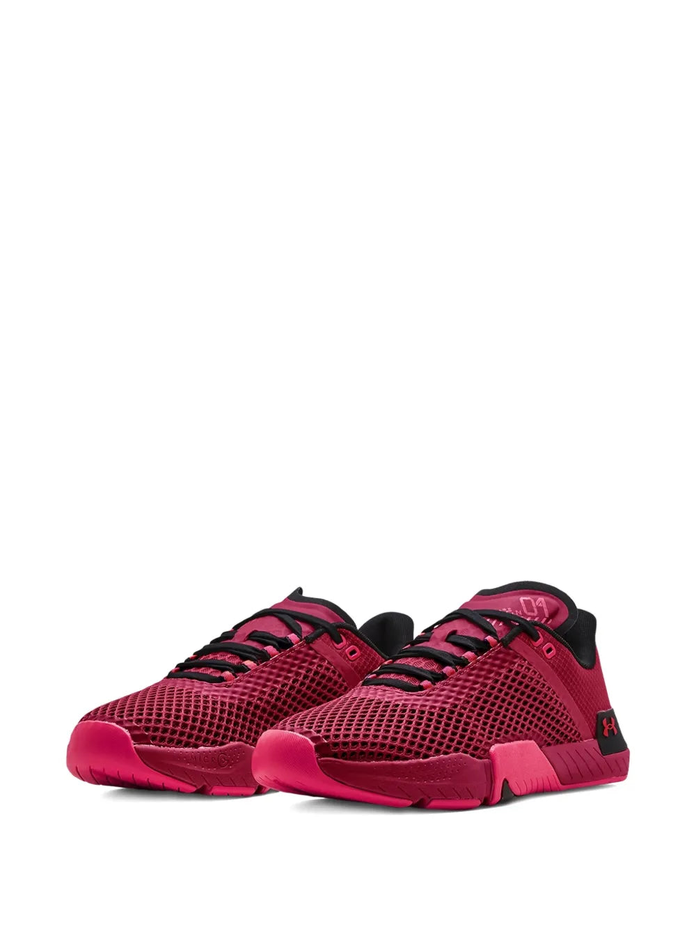 Under Armour Tribase Reign 4 Black Rose/Penta Pink Sneakers