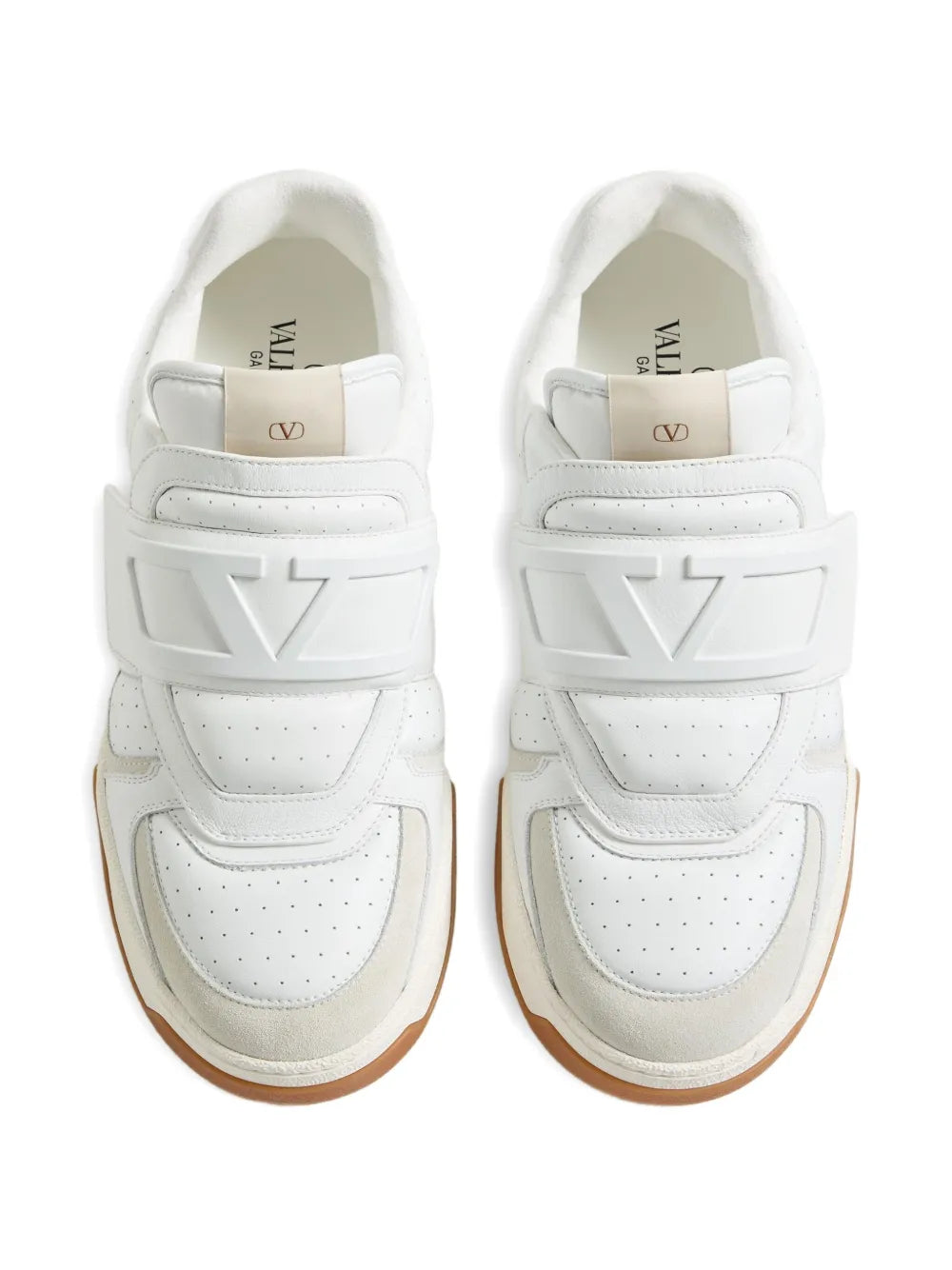 Valentino Garavani Perforated Strap Sneakers