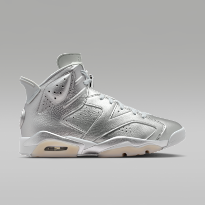 Air Jordan 6 Retro x Paris Saint-Germain Metallic Silver