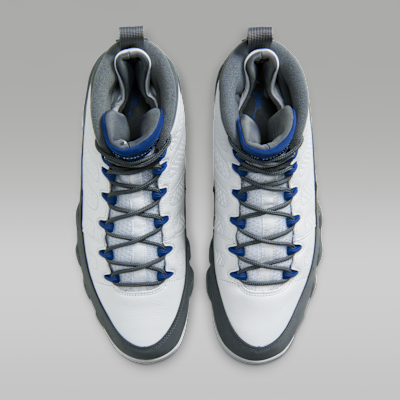 Air Jordan 9 Retro Flint Grey and French Blue