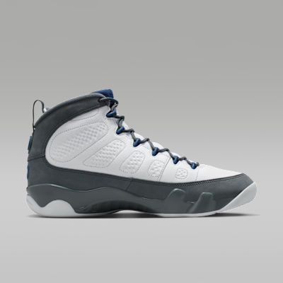 Air Jordan 9 Retro Flint Grey and French Blue