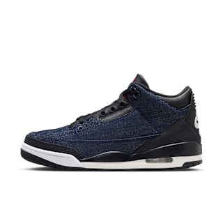 Air Jordan 3 x Levi's® Indigo and Gym Red